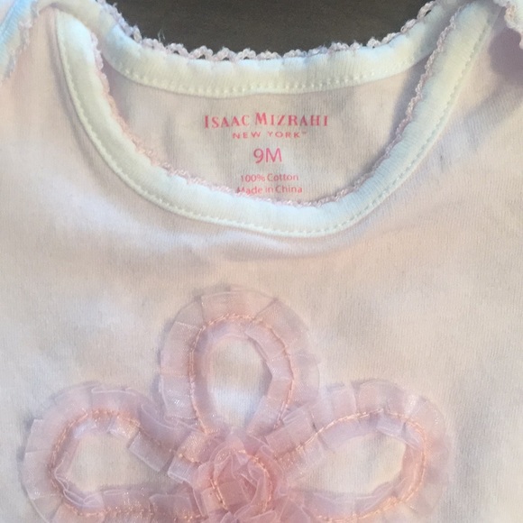 Isaac Mizrahi ballet onsie, size 9M - Picture 2 of 5
